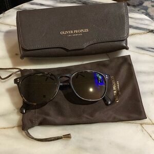 Oliver Peoples Brown Sunglasses
